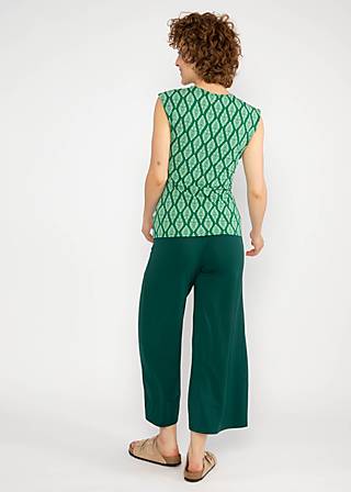 Top Savanna Knot, happy summer vibes, Shirts, Grün