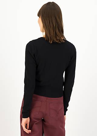 Cardigan save the world, blacky classic, Cardigans, Schwarz