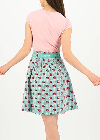 Tellerrock bonjour mon amour, la tendresse, Röcke, Grün