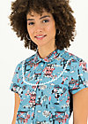 Summer blouse poupette, ohlala paris, Blouses & Tunics, Blue