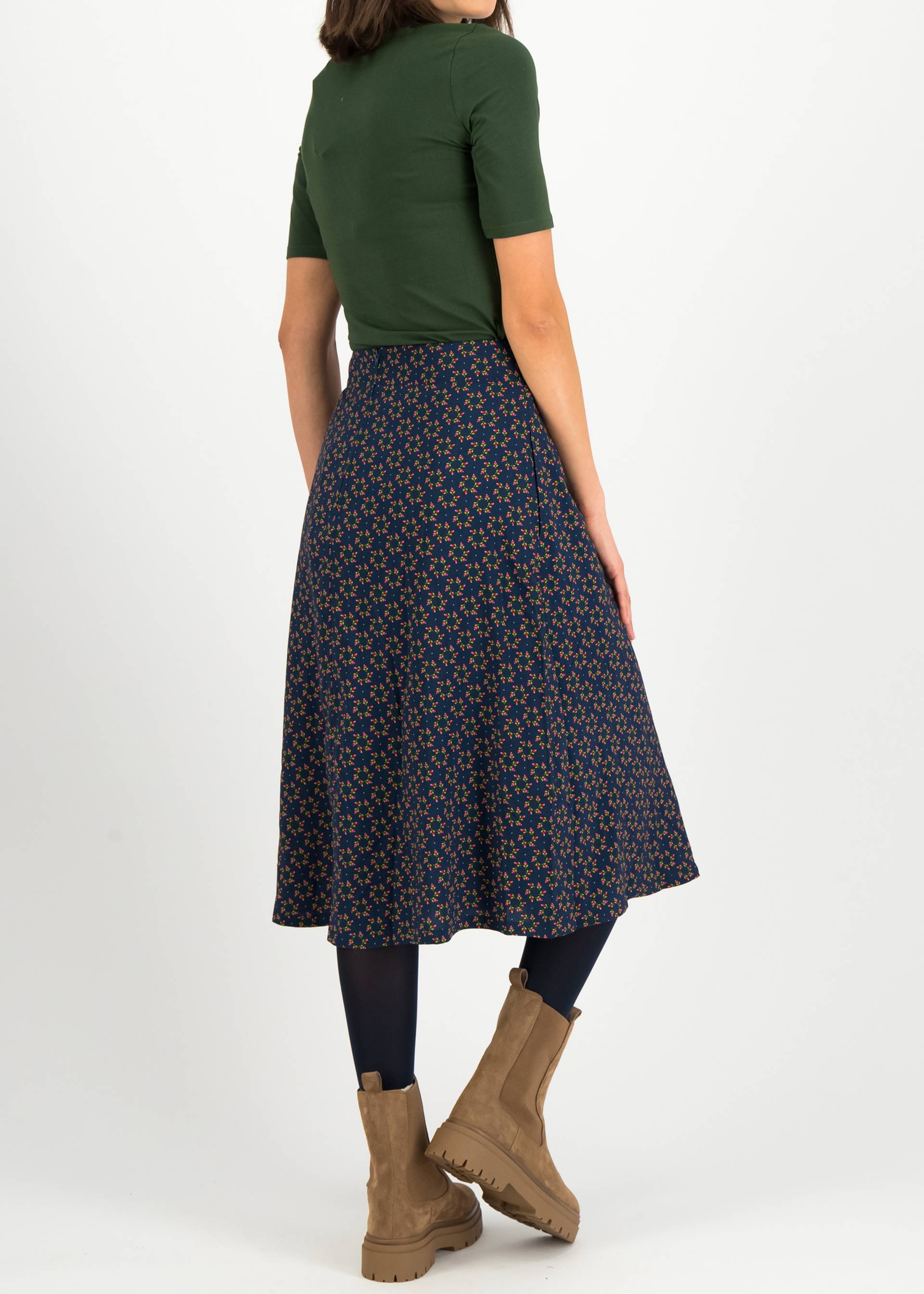Midi Skirt Flowtime, itsy-bitsy romance, Skirts, Blue