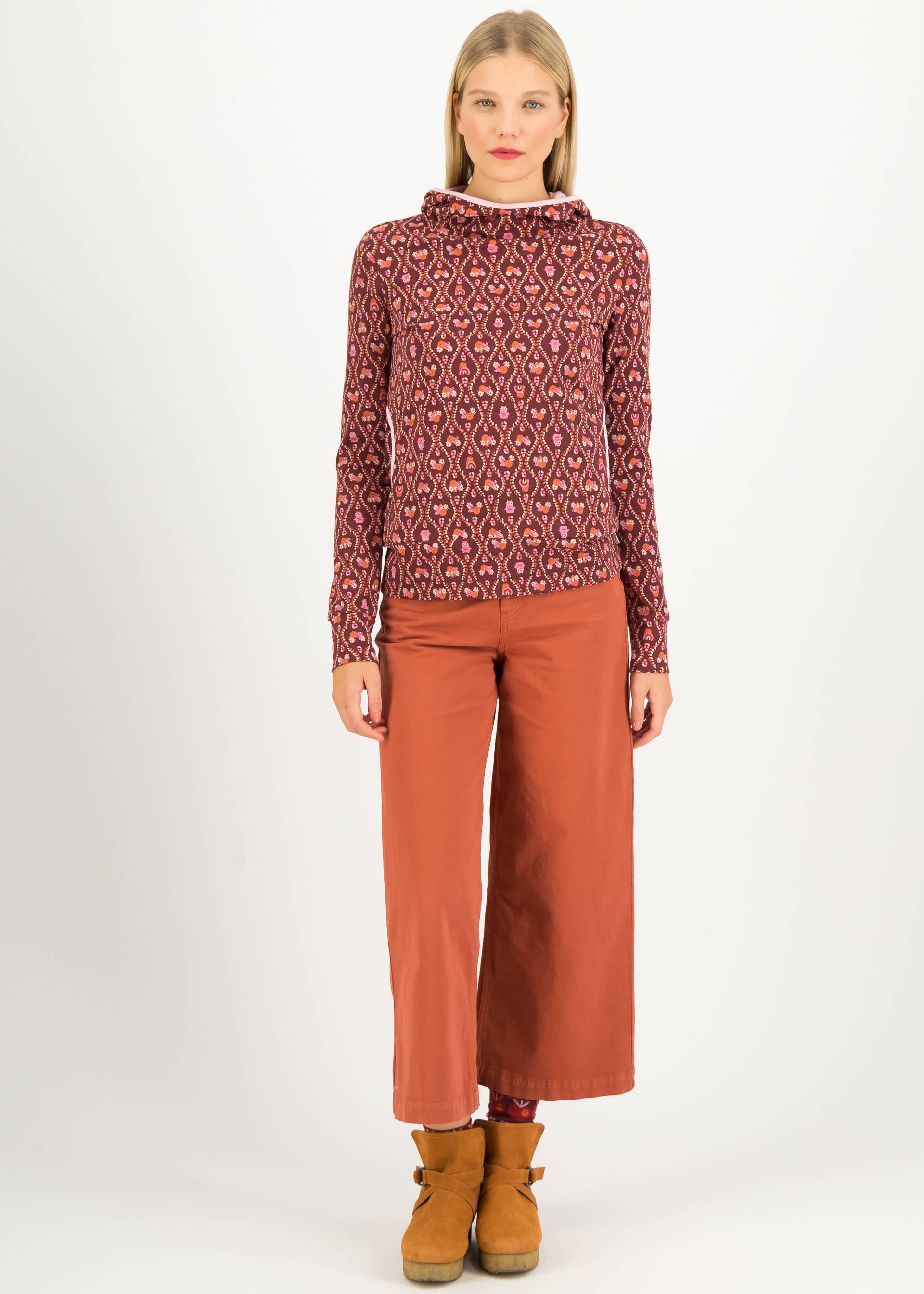 Hoodie Scuba Duba, rainbow animals, Sweatshirts & Hoodies, Red