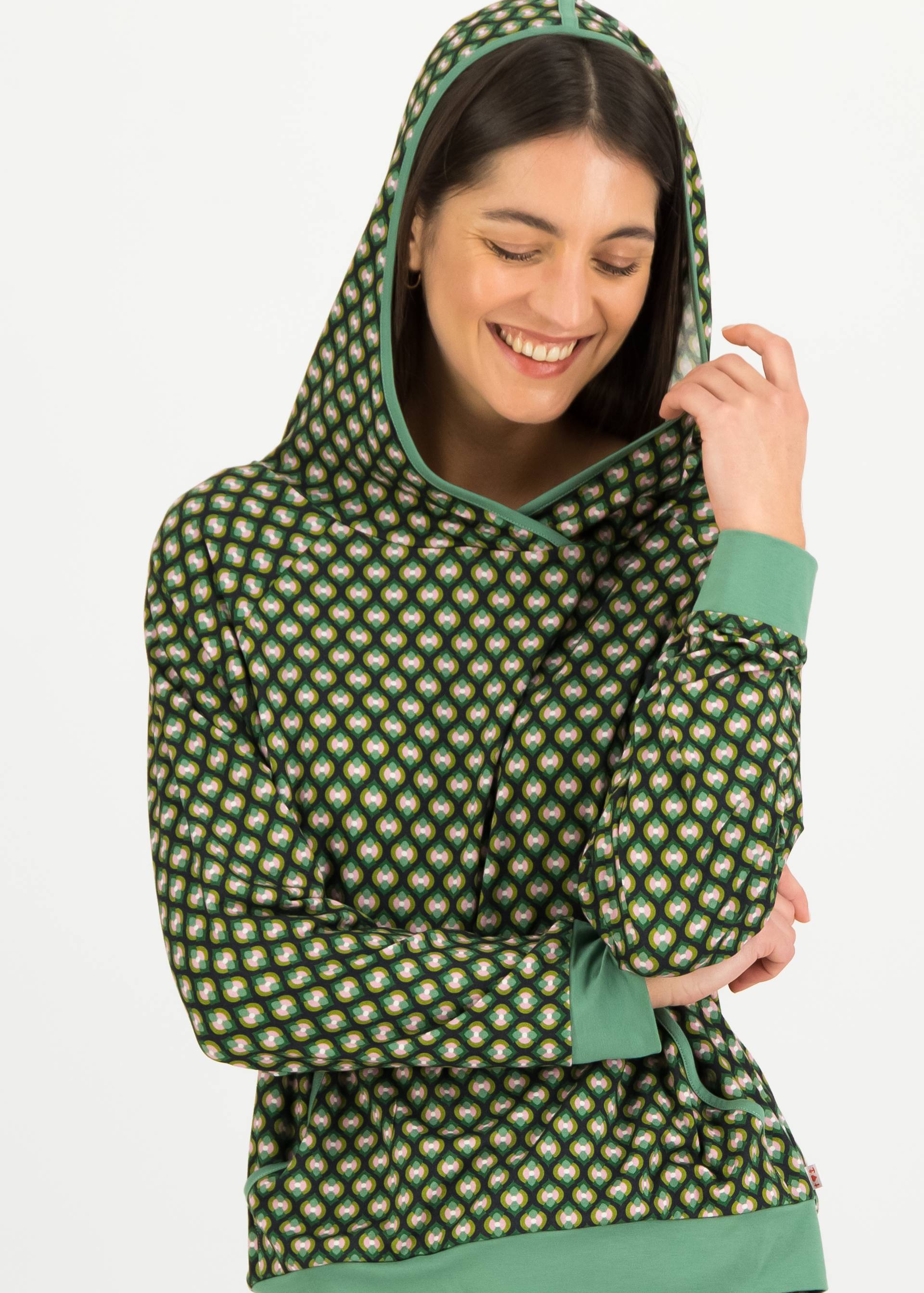 Hoodie Mors Mors , om plants, Sweatshirts & Hoodies, Grün