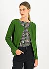 Cardigan Save the Brave Wave, greenish lively wave, Knitted Jumpers & Cardigans, Green