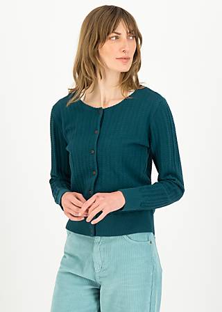 Cardigan Save the Brave Wave, wave me away knit, Knitted Jumpers & Cardigans, Blue