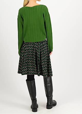 Circle Skirt Wooden Heart Circular, tiny little cactus, Skirts, Black