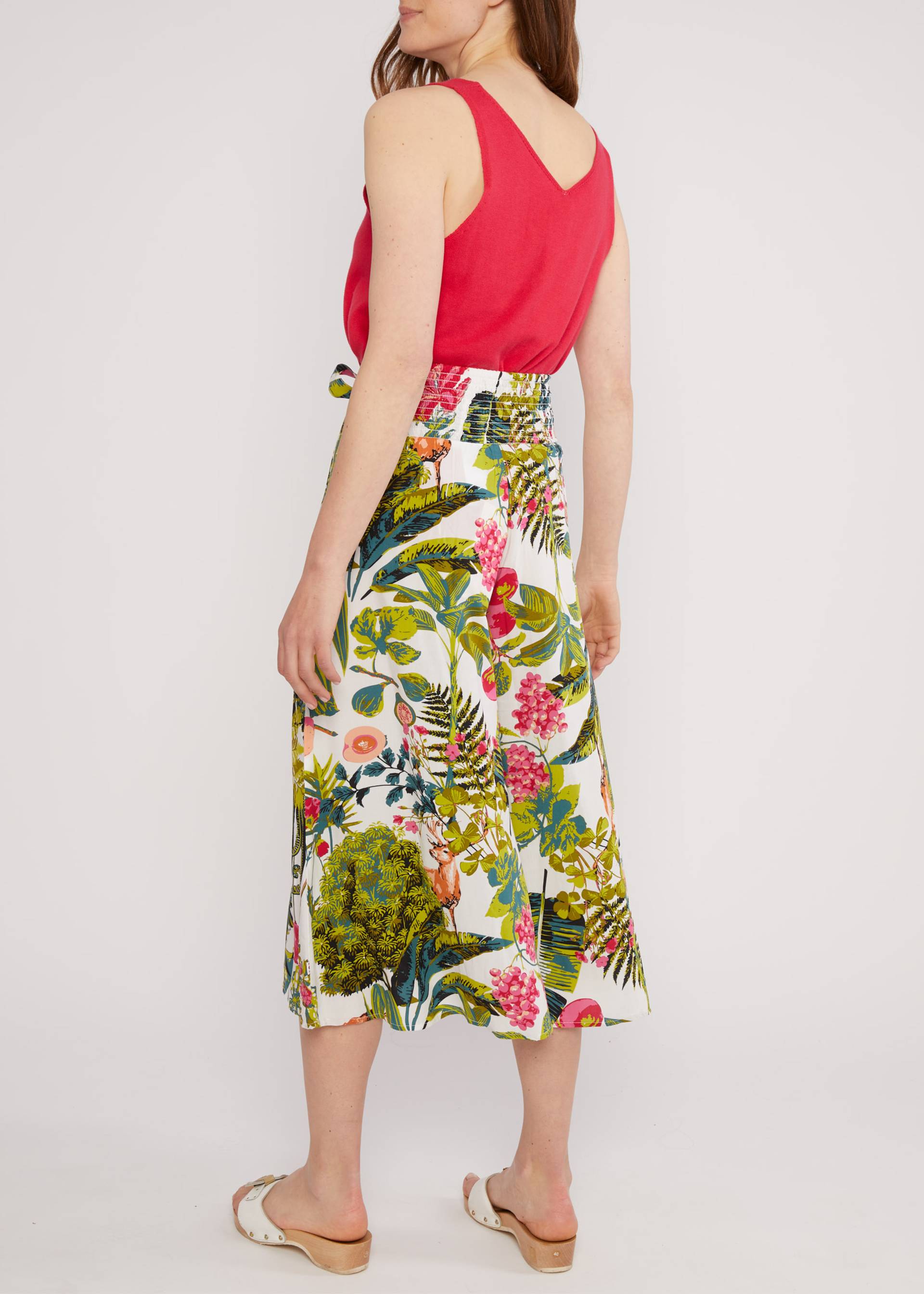 Sommerhose Flotte Culottes, greek poetry garden, Hosen, Wei&szlig;