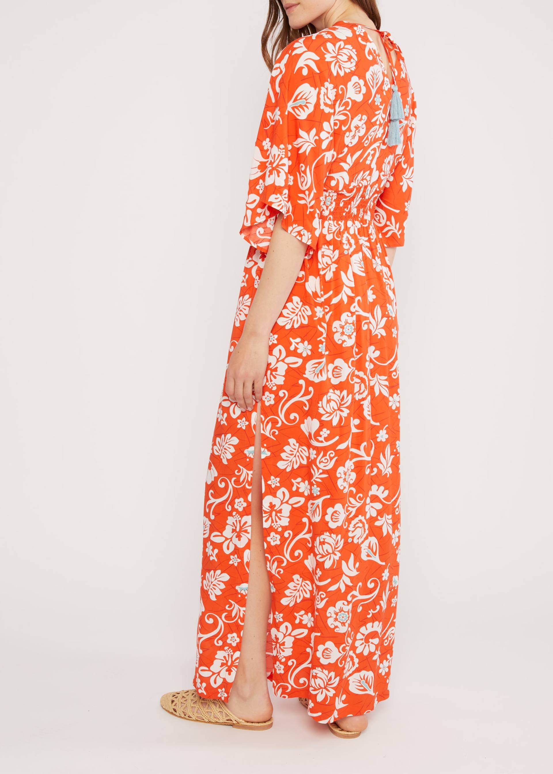 Maxikleid So Me Mono, tropical paradise feeling, Kleider, Orange