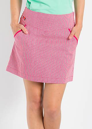 Mini Skirt tennis times jupe, empire state stripes, Skirts, Red
