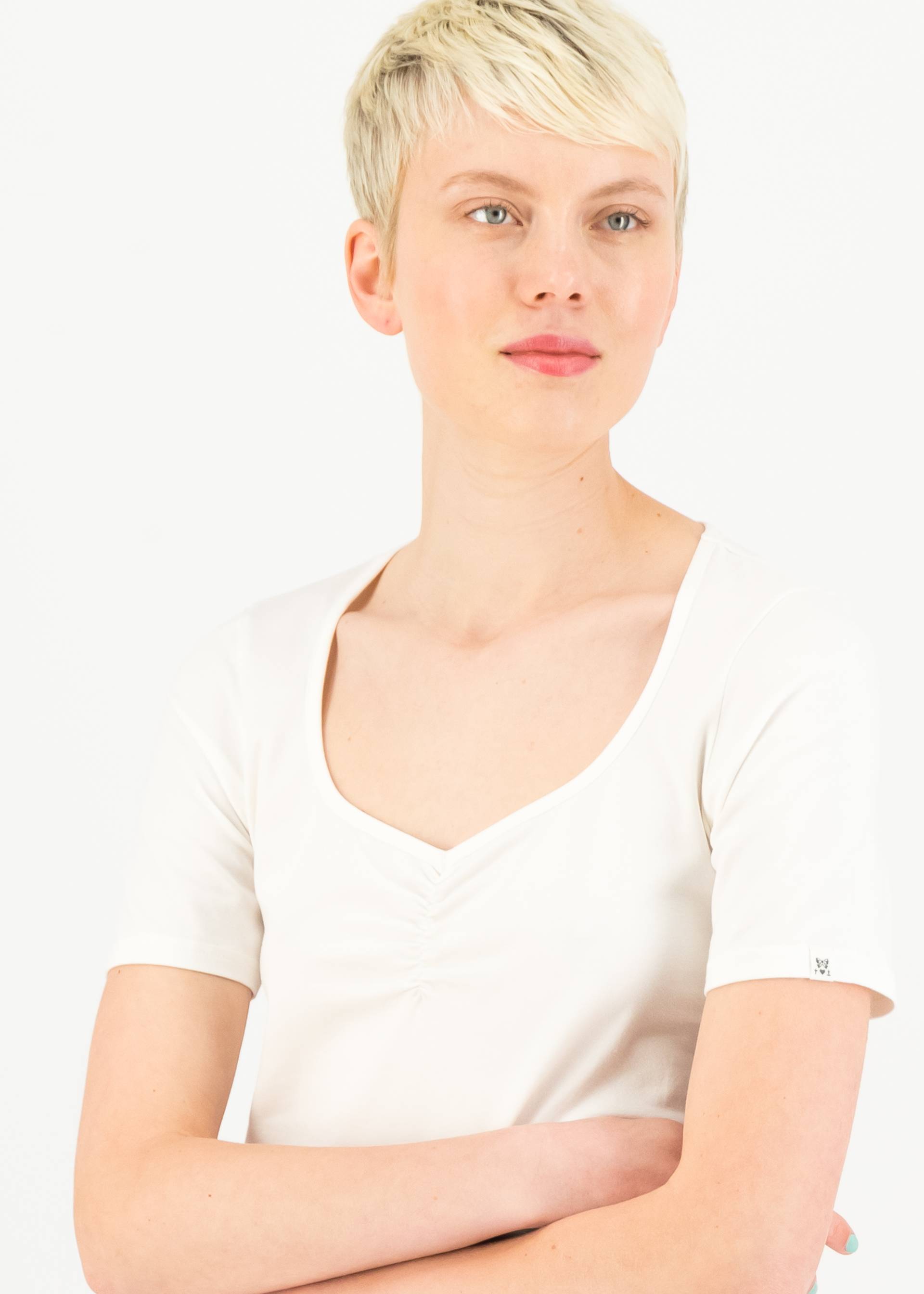 T-Shirt Balconnet F&eacute;minin, pure soul white, Shirts, Wei&szlig;