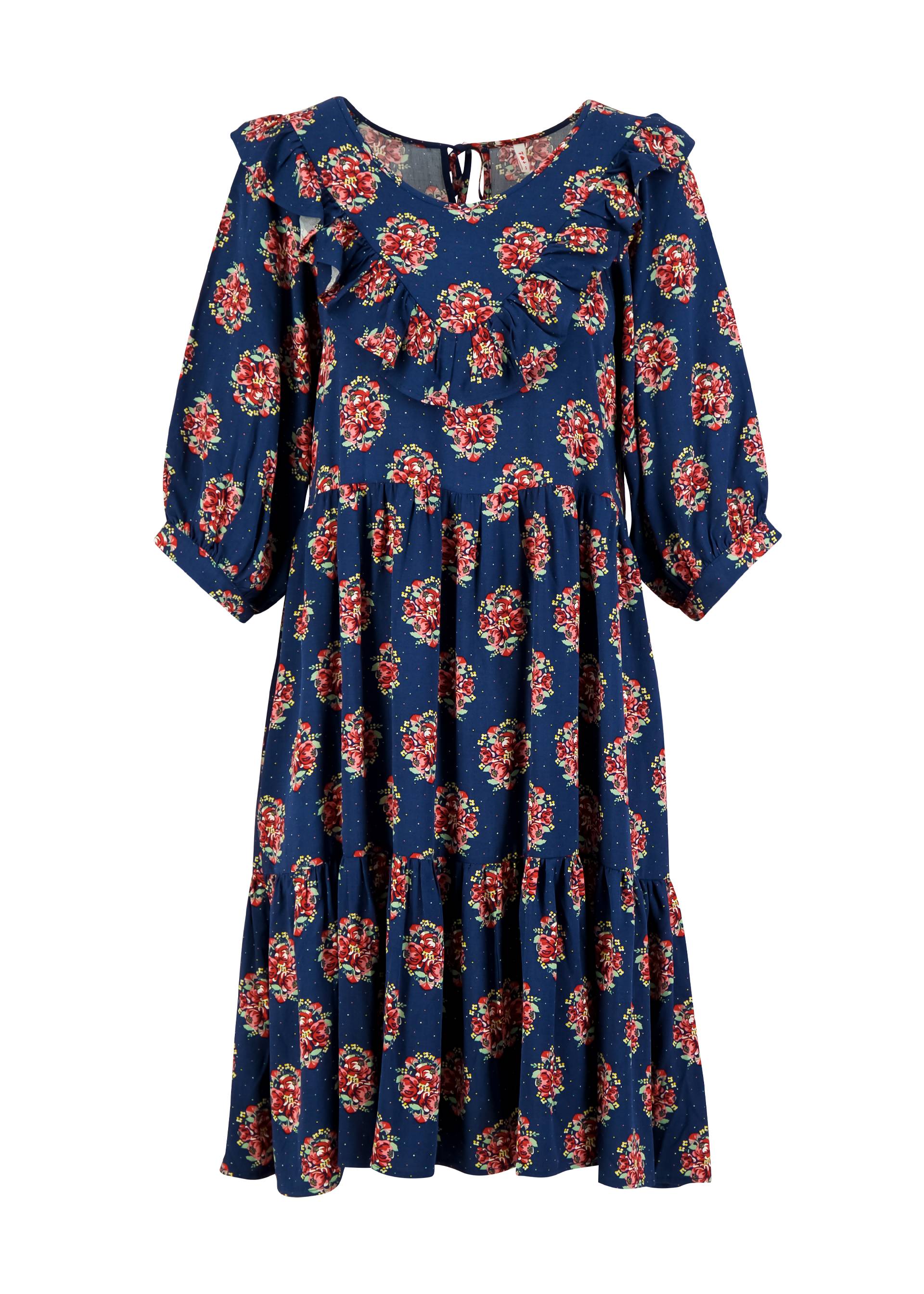 Boho Kleid Fabala di Farfalla, spring evening, Kleider, Blau