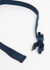 Waist belt Fantastic Elastic Bow, iris blue belt, Accessoires, Blue