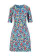 Freizeitkleid Hootchy Kootchy Petite, birds for lovers, Kleider, Blau