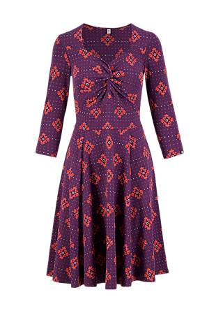 Jerseykleid Hot Knot Power, women support women, Kleider, Lila