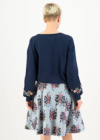 Summer Skirt Romance Rules the World, old farmer´s closet, Skirts, Blue