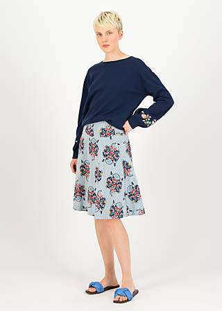 Summer Skirt Romance Rules the World, old farmer´s closet, Skirts, Blue