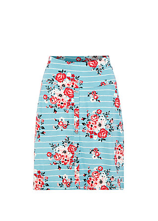 Sommerrock la vie est belle, les roses, R&ouml;cke, Blau