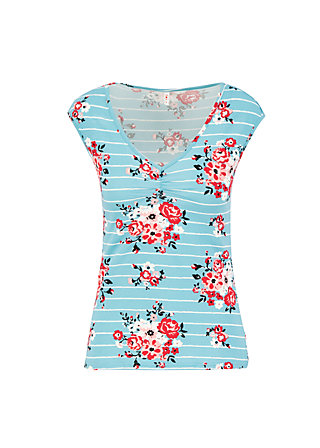 Top sommerliebe, les roses, Shirts, Blau