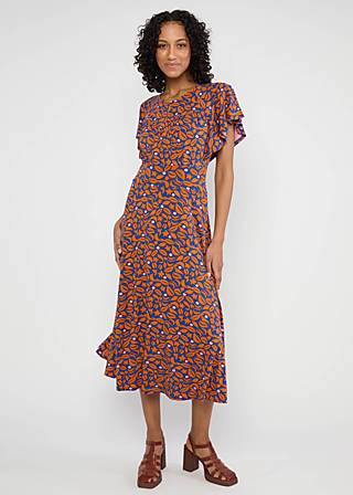 Midikleid Lightest Wings, midnight coffee, Kleider, Blau