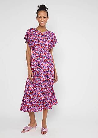 Midikleid Lightest Wings, reef meadow, Kleider, Lila