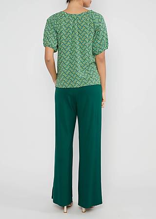 Summer blouse Magic Maiden, leaf of love shanti, Tops, Green