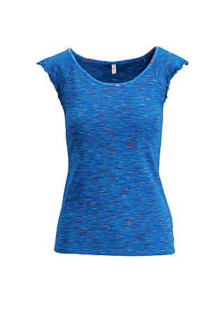 Top dancing valance, mokulele melange, Shirts, Blau