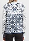 Jumper cosy and cool, norwegian snowflake, Knitted Jumpers & Cardigans, White