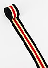 DIY ribbon stripe, midnight stripe, Accessoires, Black