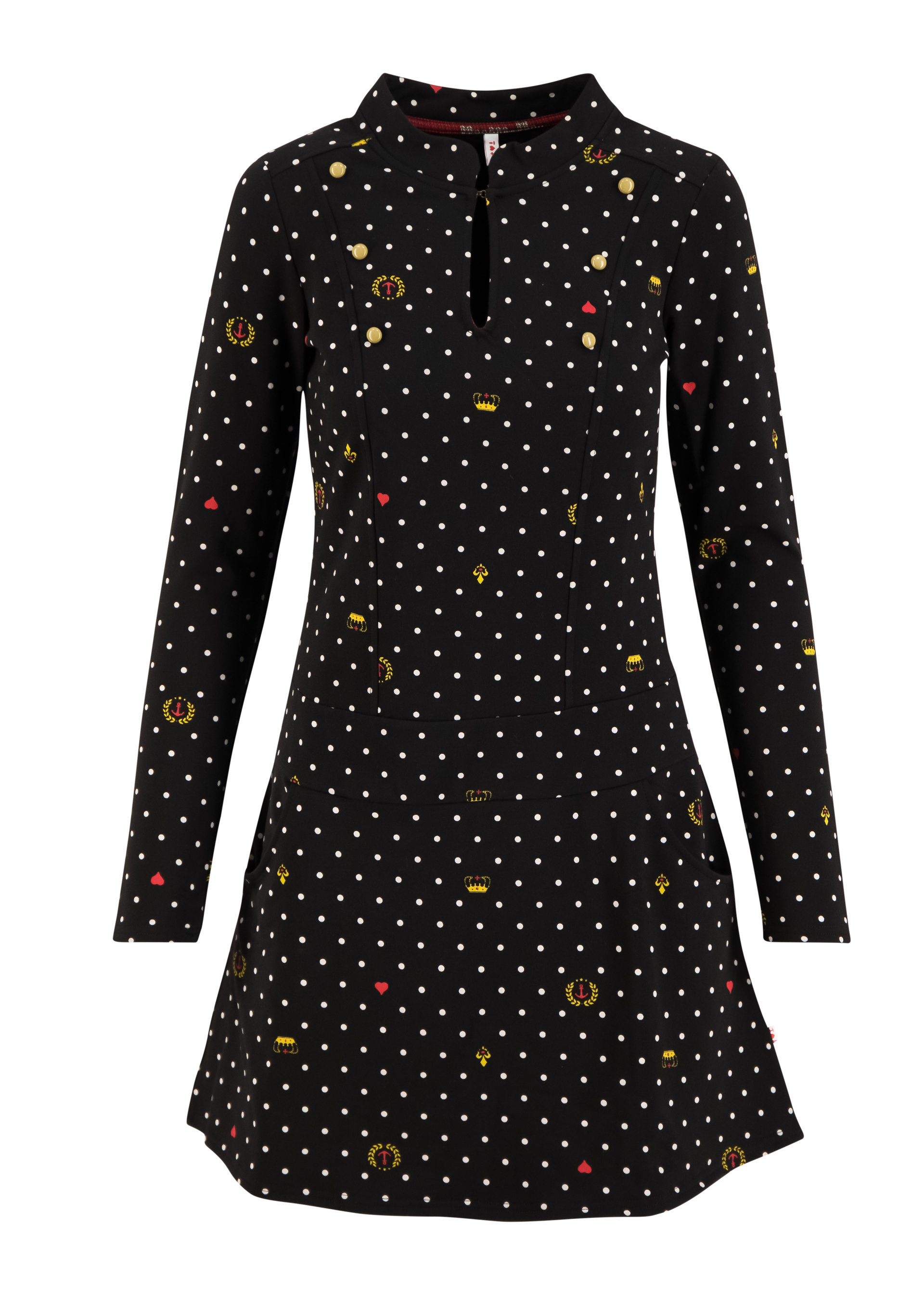 Sweatkleid tiny march, kingly souvenirs, Kleider, Schwarz