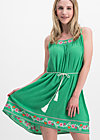 summer in the city, smaragd crepe, Dresses, Green