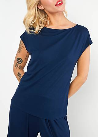 Shirt Breezy Flowgirl, inner cornflower blue, Shirts, Blau