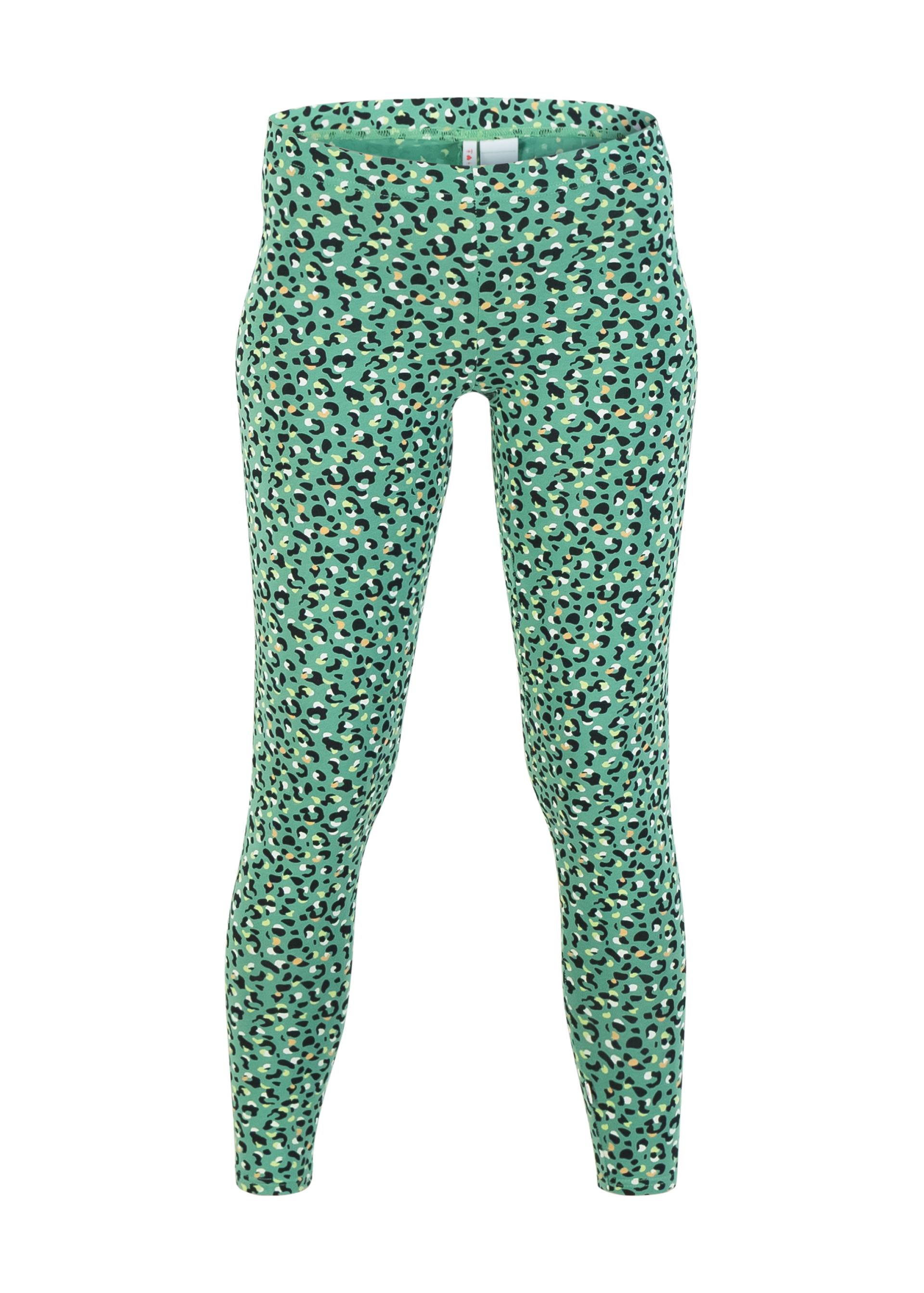 Cotton Leggings Lovely Legs, wild leo, Leggings, Green