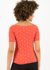 T-Shirt carmelita, orange dot com, Shirts, Red