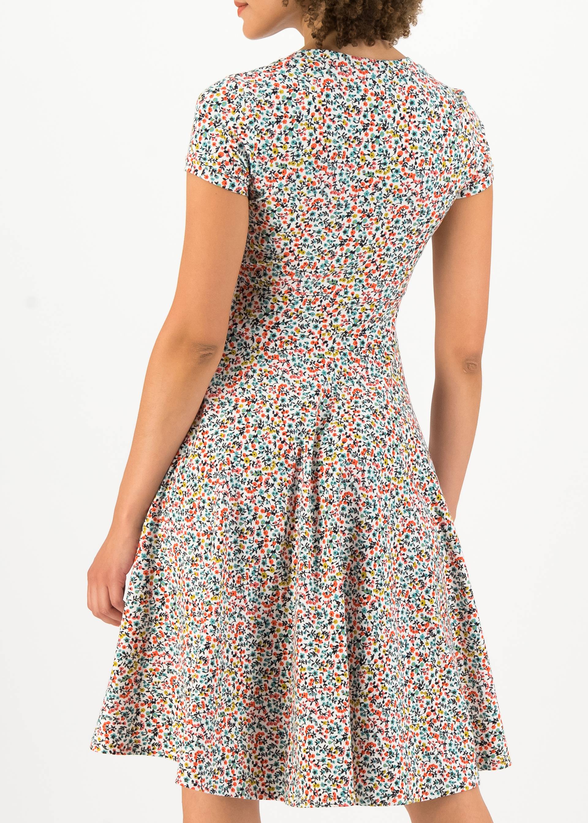 Sommerkleid heart on fire, fine flower, Kleider, Weiß