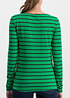 breton marine, jolly stripes, Shirts, Green