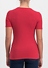 logo balconette tee, back to red, Shirts, Red