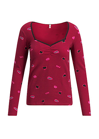 Longsleeve super trooper, super cat, Shirts, Rosa