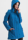 wild weather long anorak, blue anchor love, Jackets & Coats, Blue
