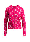 sweet little cowgirl, dots of roses, Zip jackets, Red