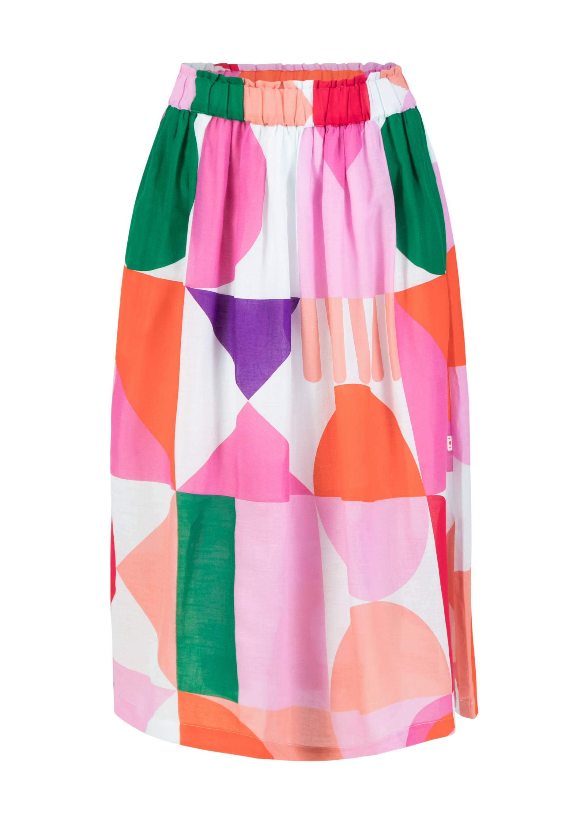 Summer Skirt Everyday Sunlight Mirage, dice has fallen, Skirts, White