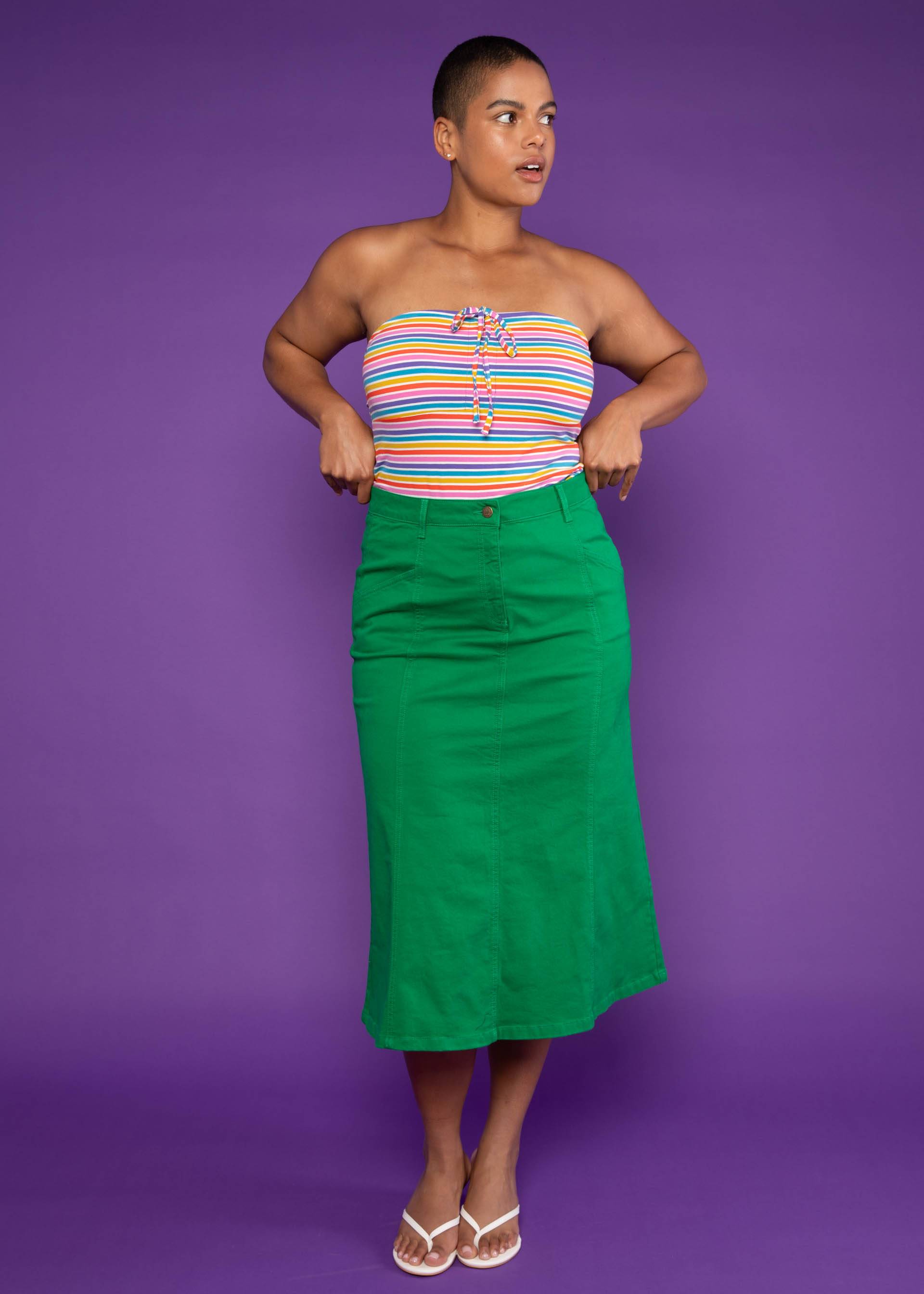 Midirock Power Panel, my green serenade, Röcke, Grün