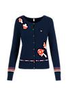 Cardigan quality time, mushroom lover, Knitted Jumpers & Cardigans, Blue