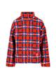 Fleecejacke Arctic Leisure, tartan teddy, Jacken & Mäntel, Rot