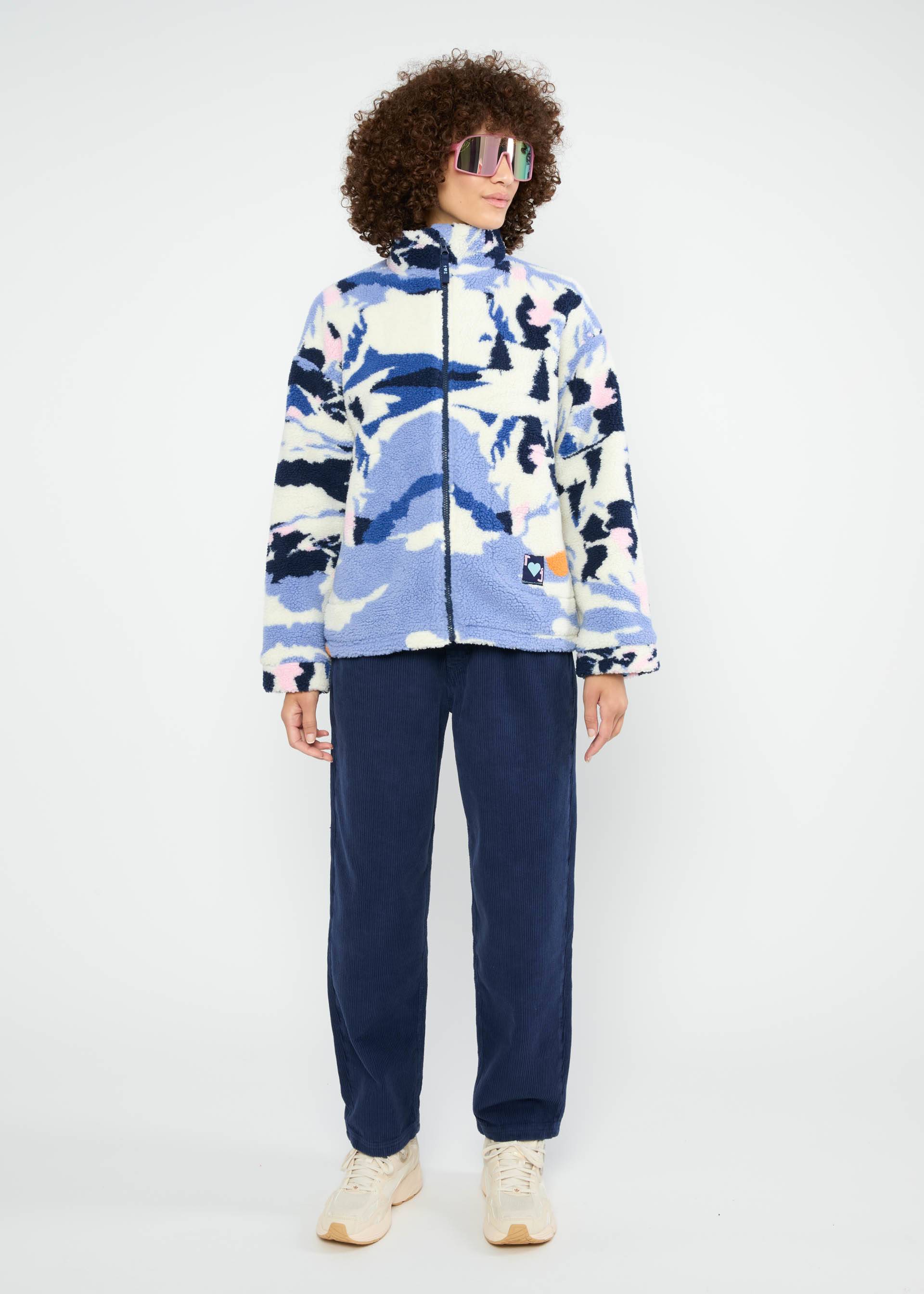 Fleecejacke Arctic Leisure, ain't no mountain, Jacken & Mäntel, Blau