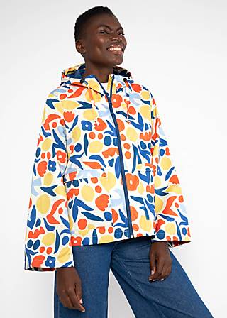 Windbreaker Jacket Glam Guard, outside peacemaker, Jackets & Coats, White