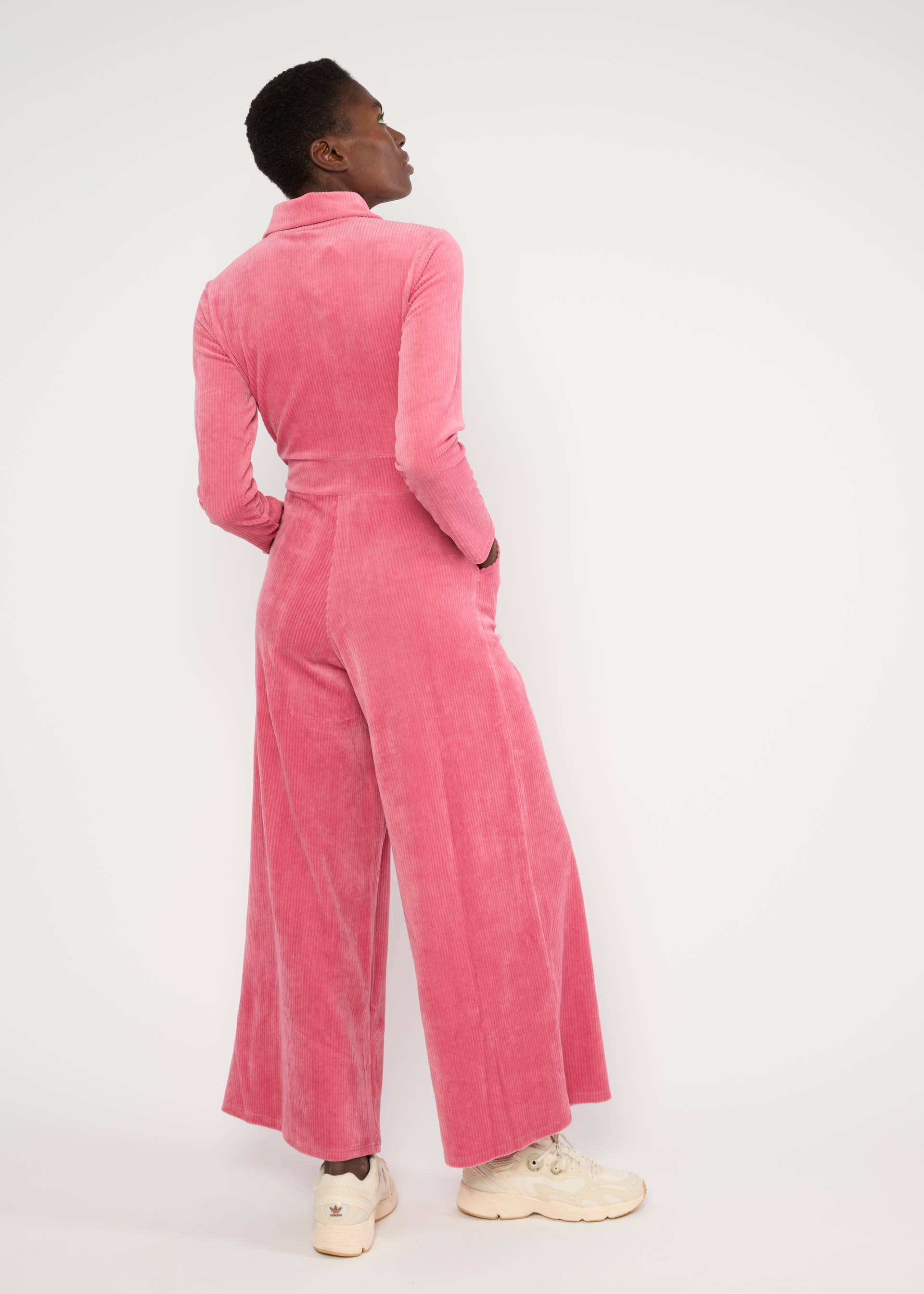 Jumpsuit Jolly Molly, fine needle pink, Jumpsuits, Rosa