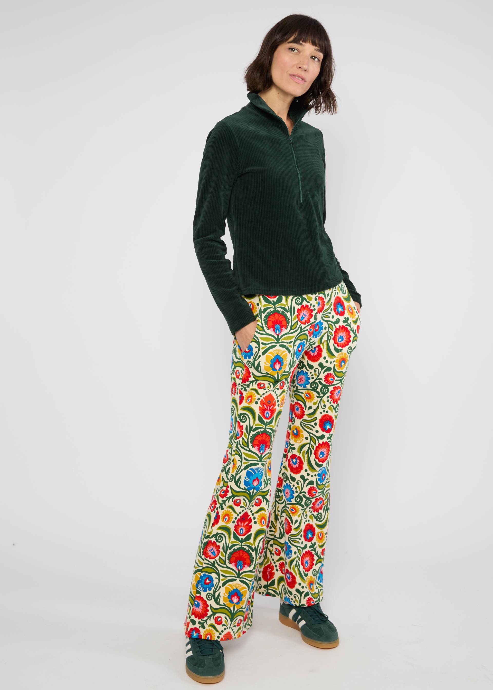 Turtleneck Jumper Jolly Troyer, fine needle green, Tops, Green