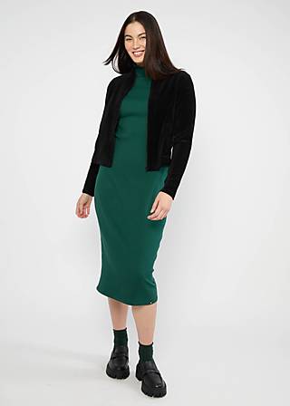 Zip-Jacke Jolly Zip up, fine needle black, Sweatshirts & Hoodies, Schwarz