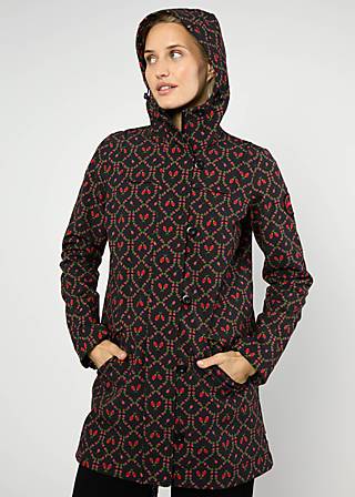 Softshelljacke Wild Weather, winter cherries, Jacken & Mäntel, Schwarz