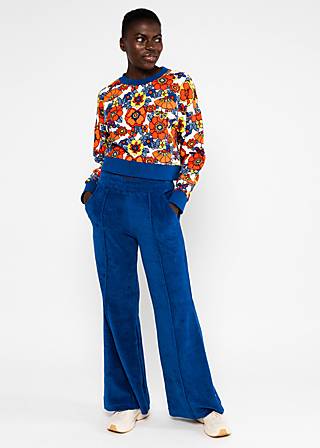 Slacks Bell Bottom Beauty, summer 1970, Trousers, Blue